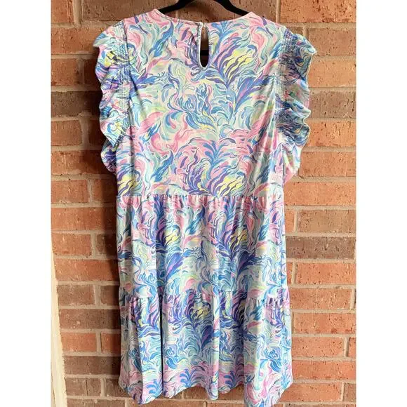Simply Southern Beach Colorful Dress Size Large NWT - Picture 2 of 3